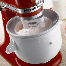 kitchenaid ice cream mixer bowl
